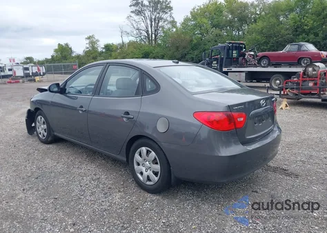 2008 Hyundai Elantra Gls/Se z USA, uszkodzony, nr VIN KMHDU46D08U504376